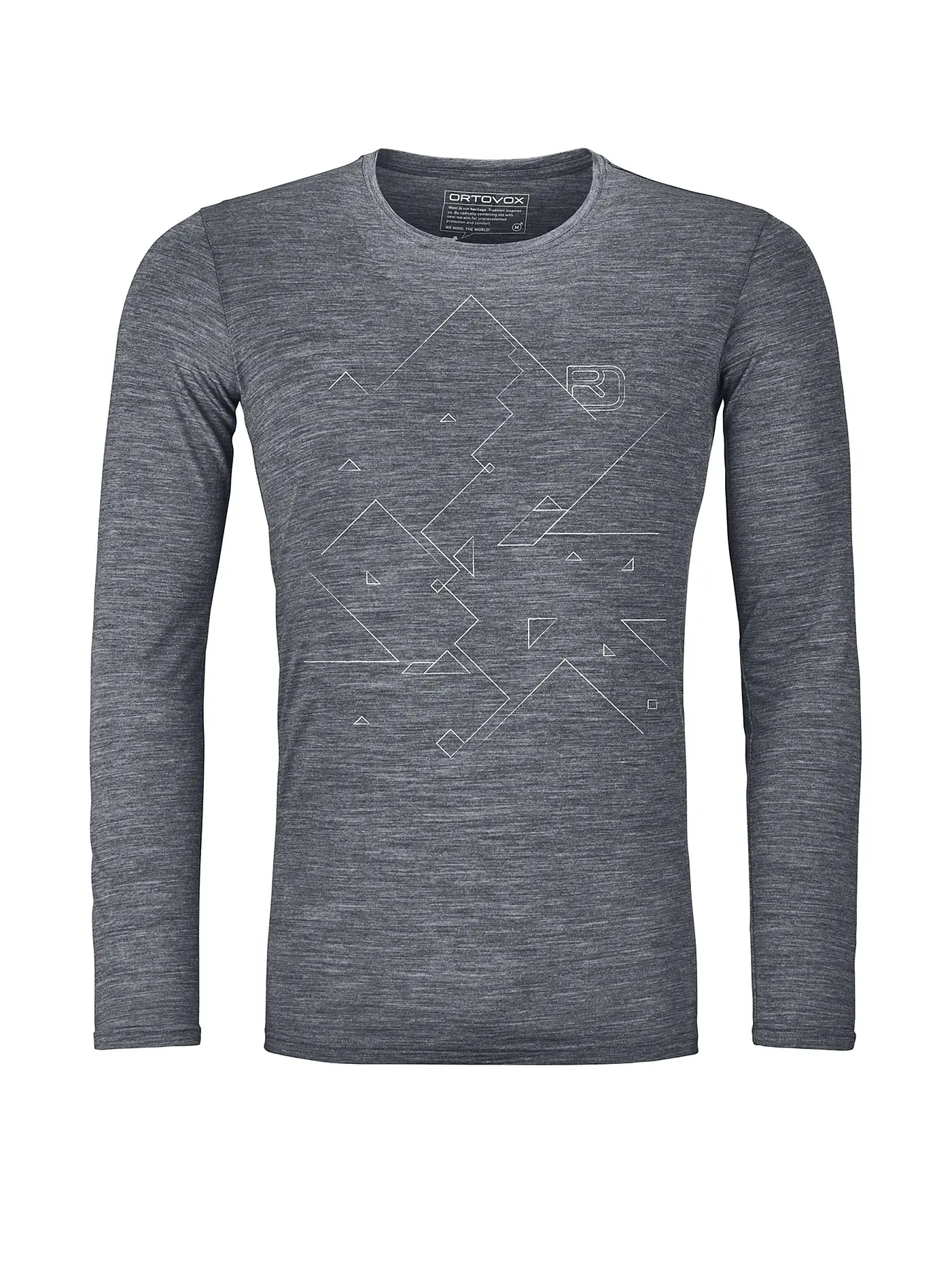 ORTOVOX | Herren Funktionsshirt 185 Merino Tangram | 
